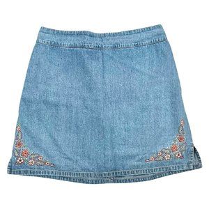 St John's Bay Denim Skort